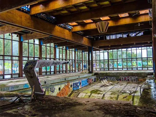 Abandoned Grossinger's Resort Ruins