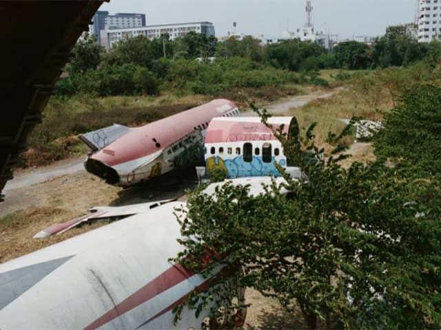 Abandoned Bangkok's Airplane Graveyard